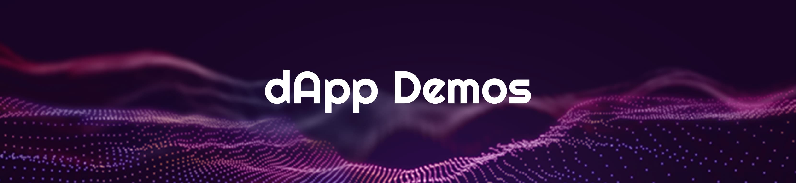 Building decentralized applications: some demonstrations